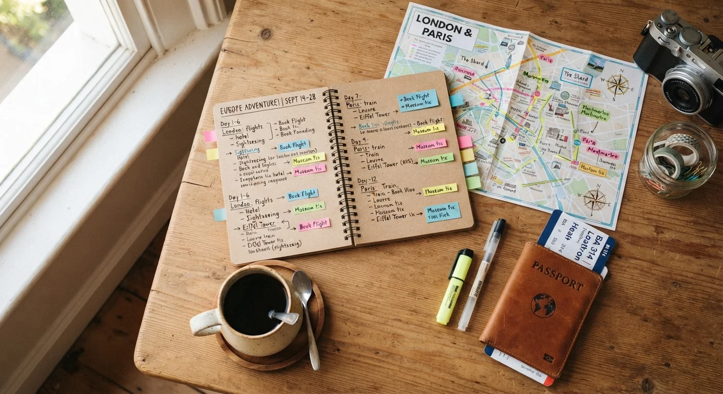 Building a Travel Itinerary That Actually Works