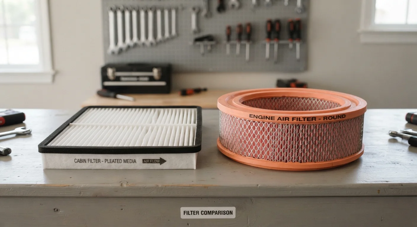 Cabin Air Filter vs. Engine Air Filter: Two Very Different Jobs