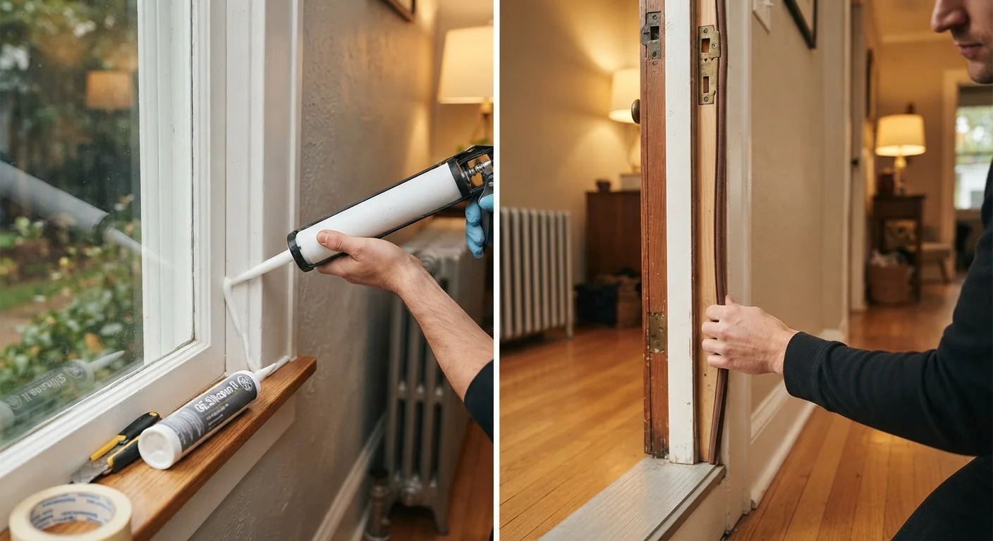 Caulking vs. Weatherstripping: Choosing the Right Seal for the Right Gap