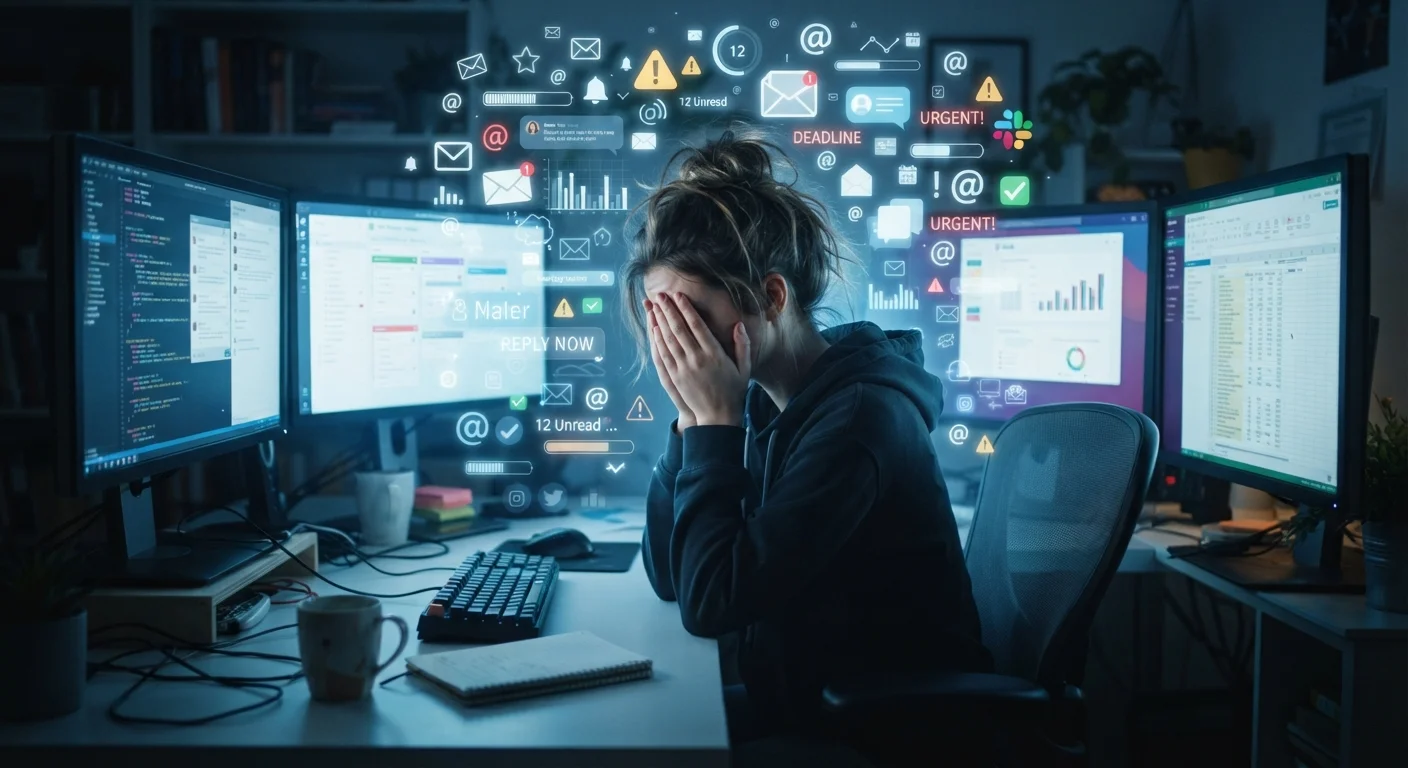 Digital Overload and Mental Health: What the Evidence Says About Screen Time and Stress