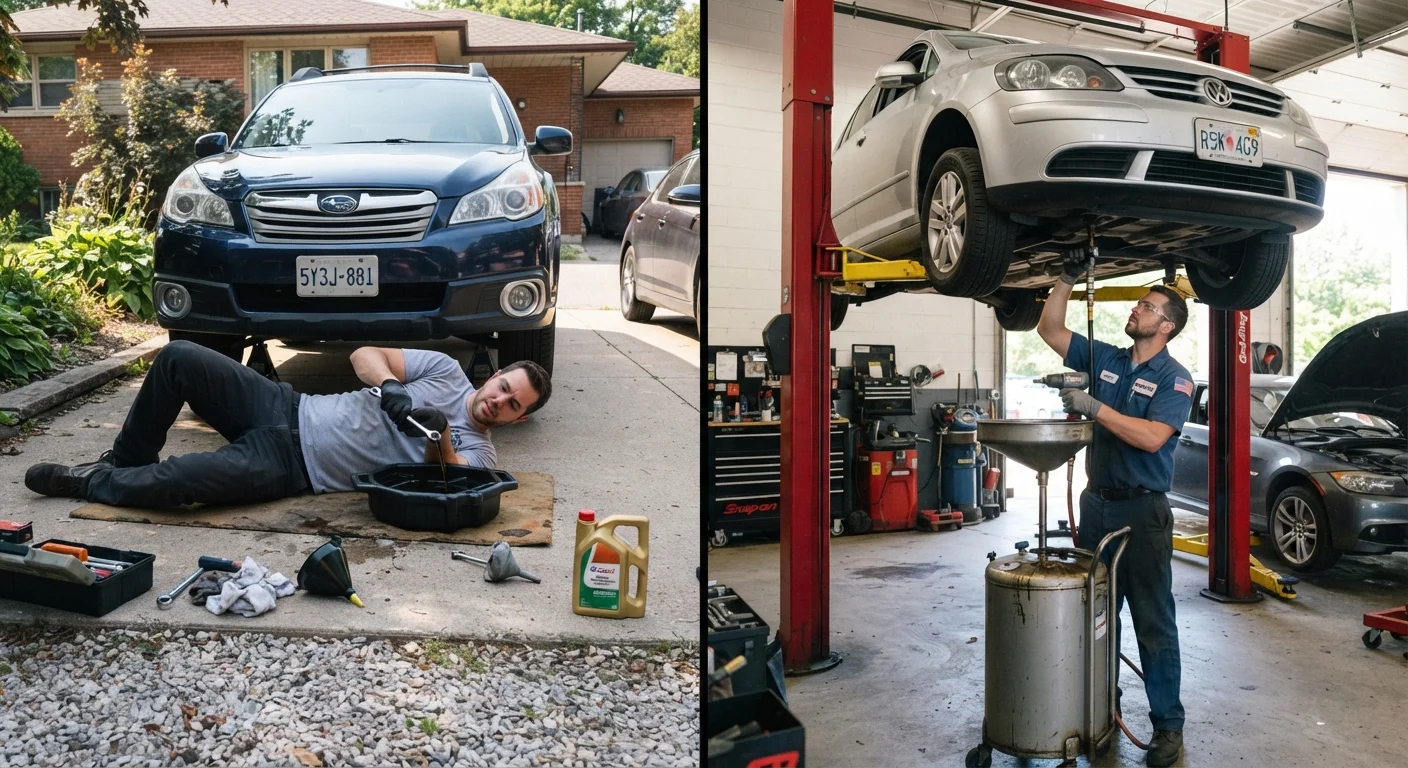 DIY Car Maintenance vs. Taking It to a Shop