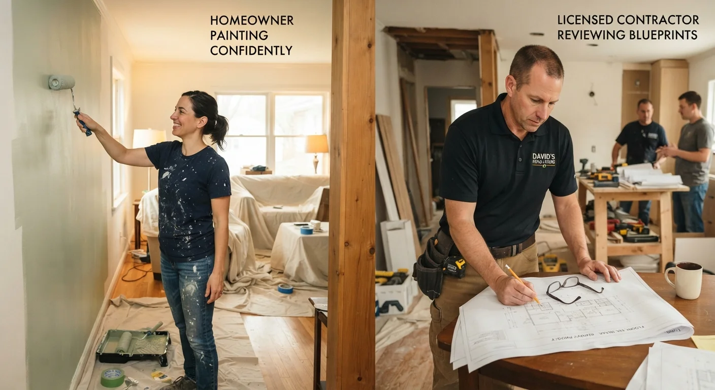 DIY vs. Hiring a Contractor: How to Decide What Each Project Really Needs