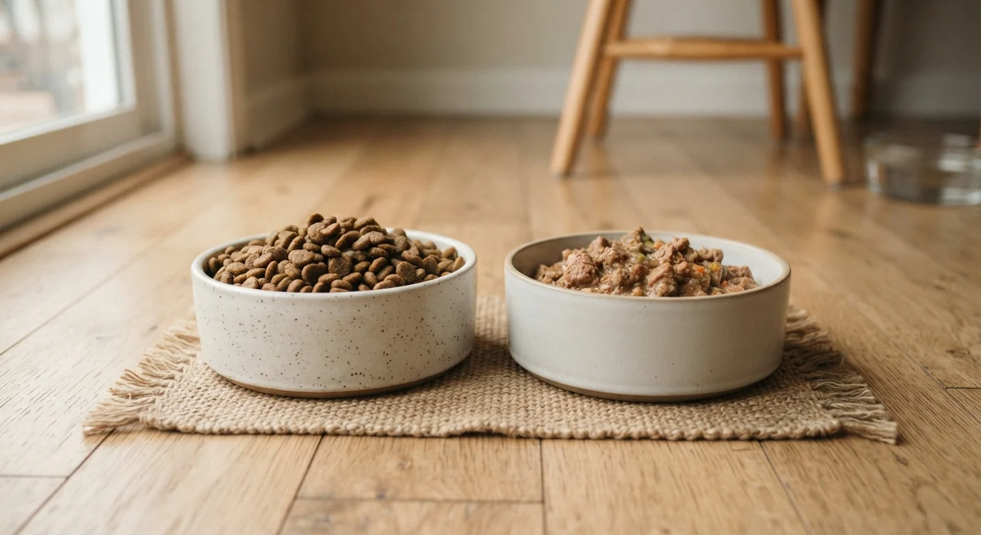 Dry Kibble vs. Wet Food: What the Difference Means for Your Pet's Health