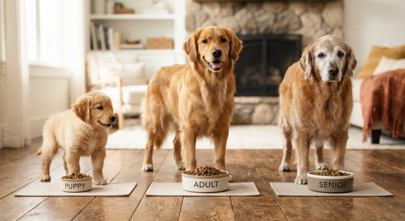 Feeding a Dog From Puppyhood to Senior Years