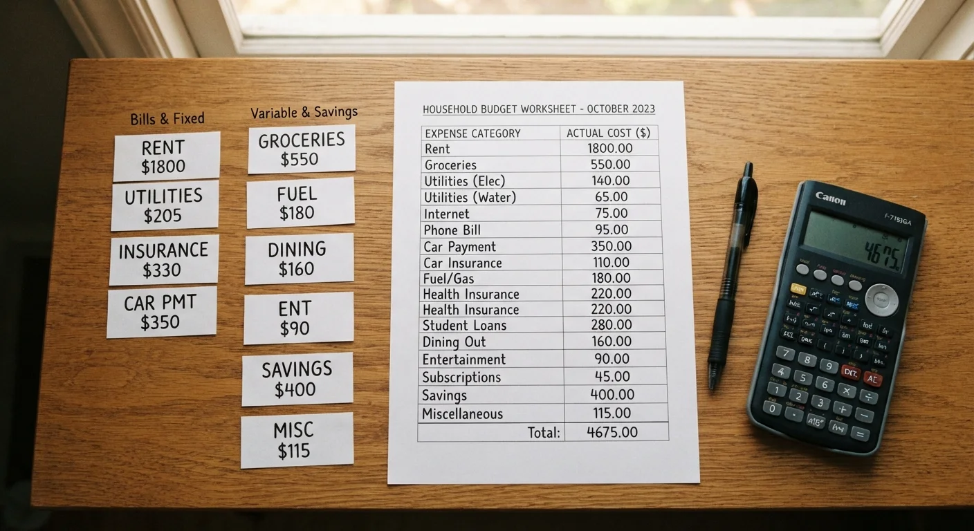 Fixed vs. Variable Expenses: Why the Distinction Shapes Every Budget