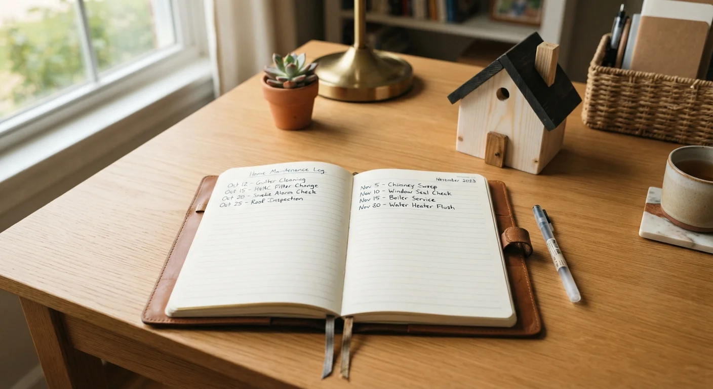 Keeping a Home Maintenance Log (and Why It Pays Off When You Sell)