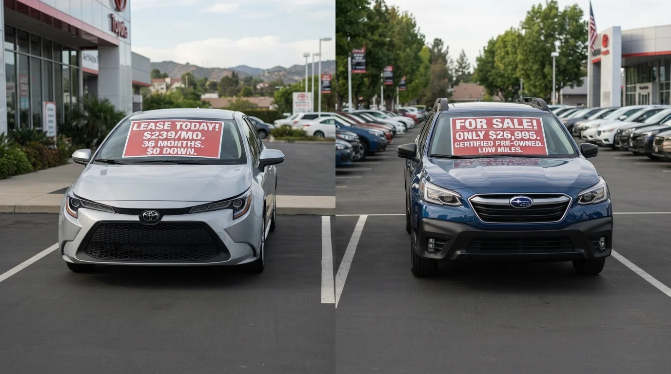 Leasing vs. Buying a Car: What the Numbers Actually Show