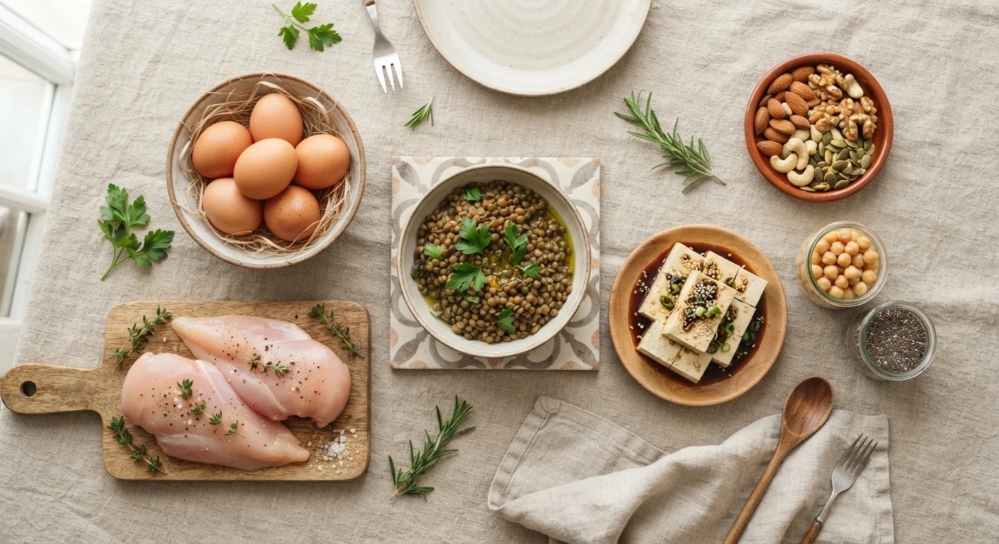 Protein Sources Compared: Animal vs. Plant Options Across the Diet