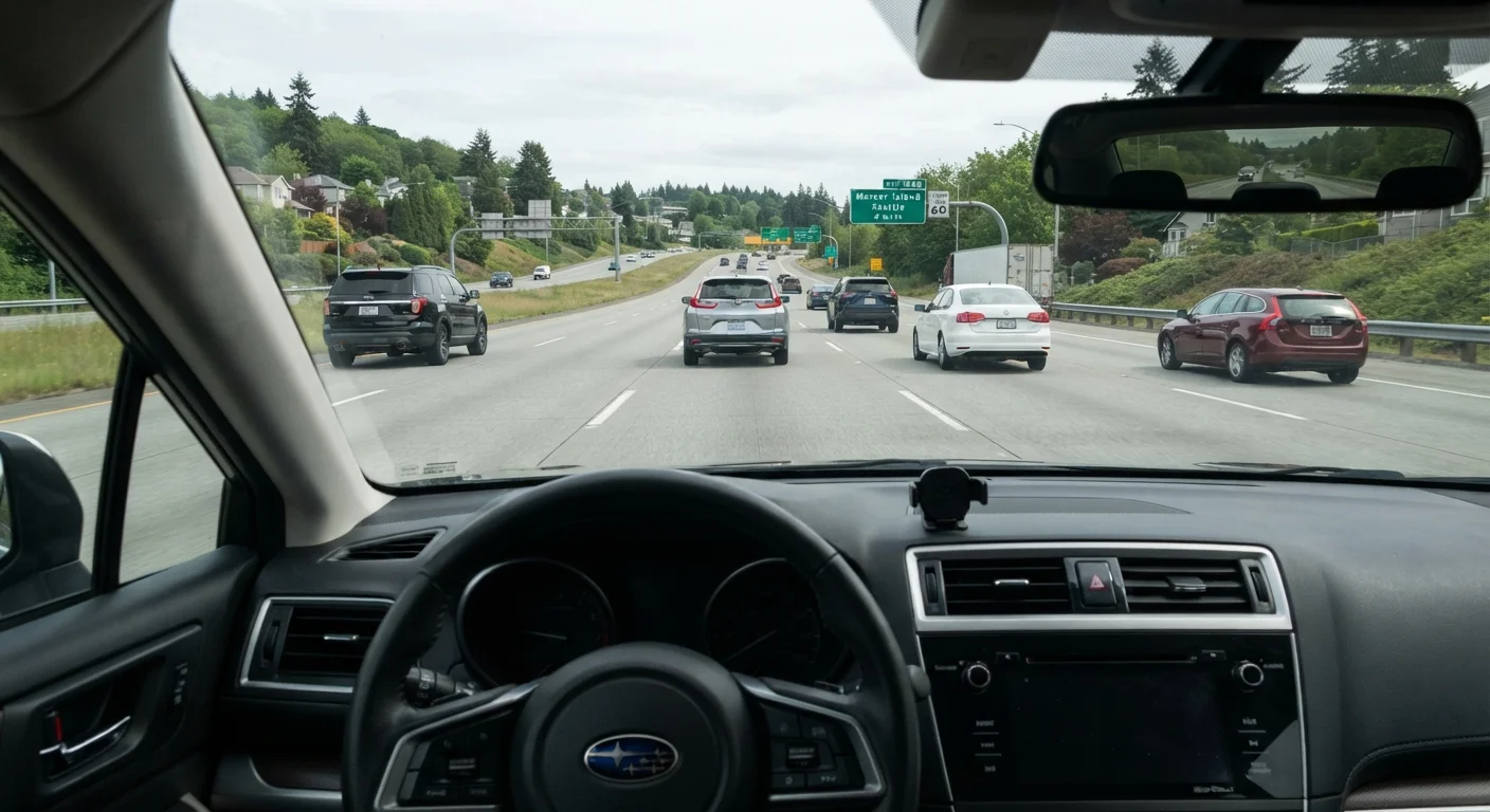 Safe Following Distance: The Math Behind the Two-Second Rule