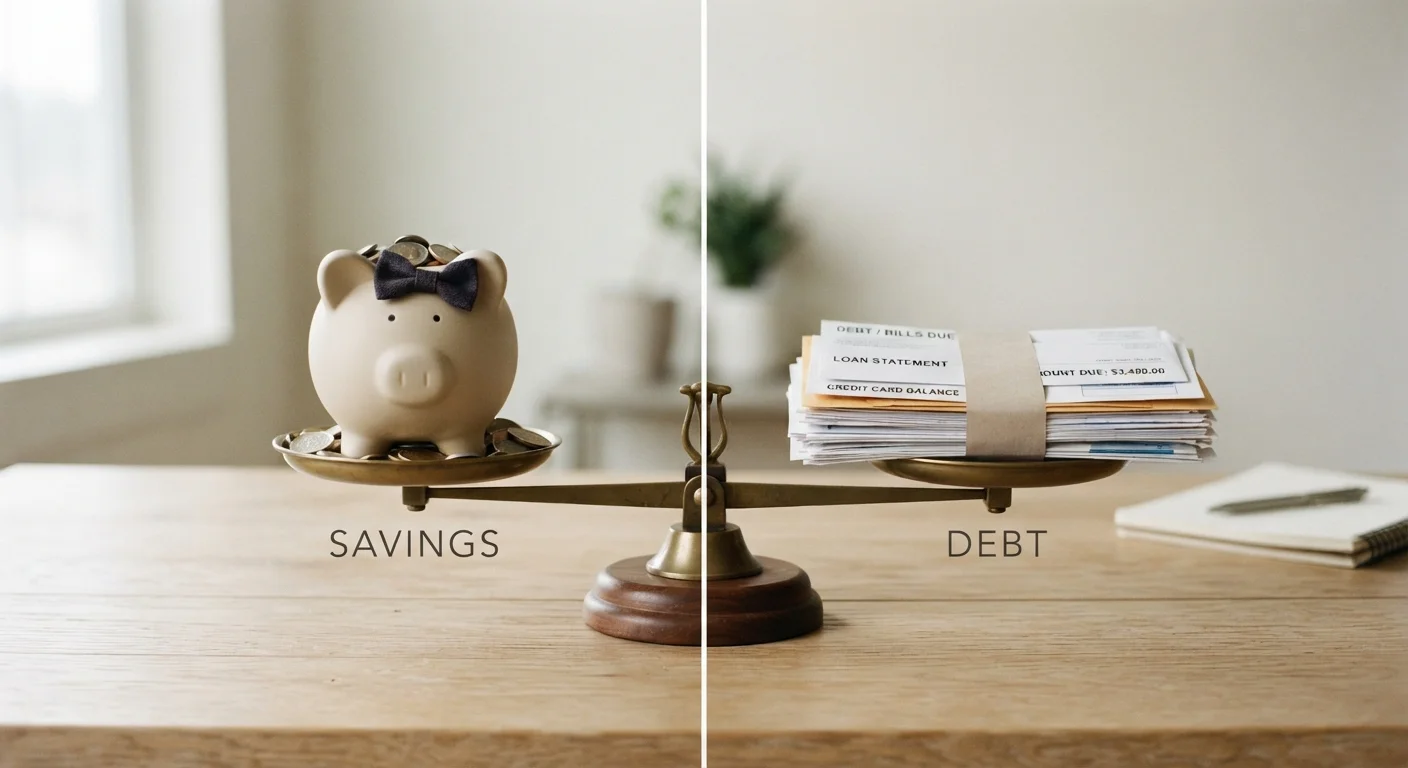 Saving While Carrying Debt: A Genuine Trade-Off Worth Understanding