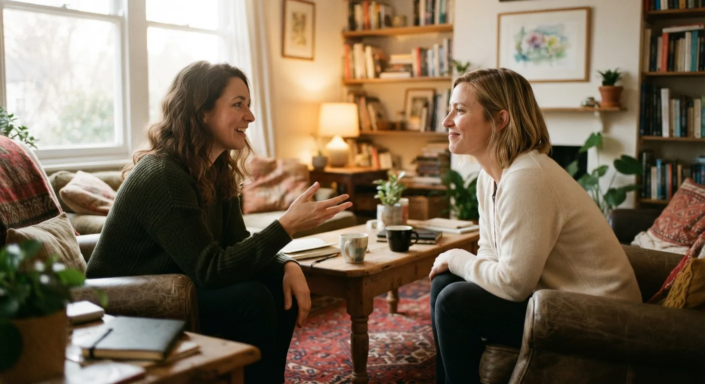 Talking to Someone You Trust vs. Seeing a Professional: Understanding the Difference