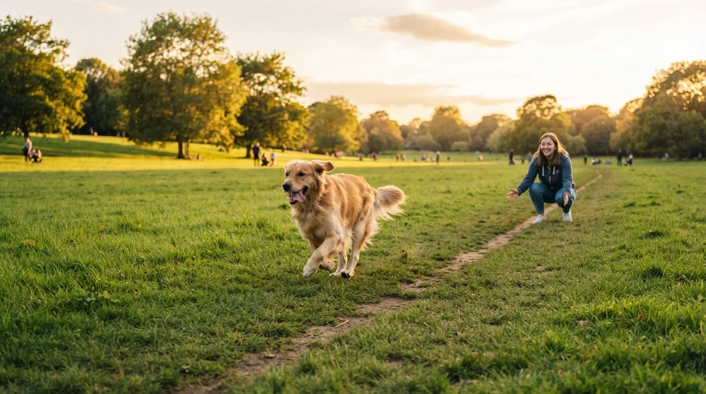 Teaching a Dog to Come When Called, Even With Distractions