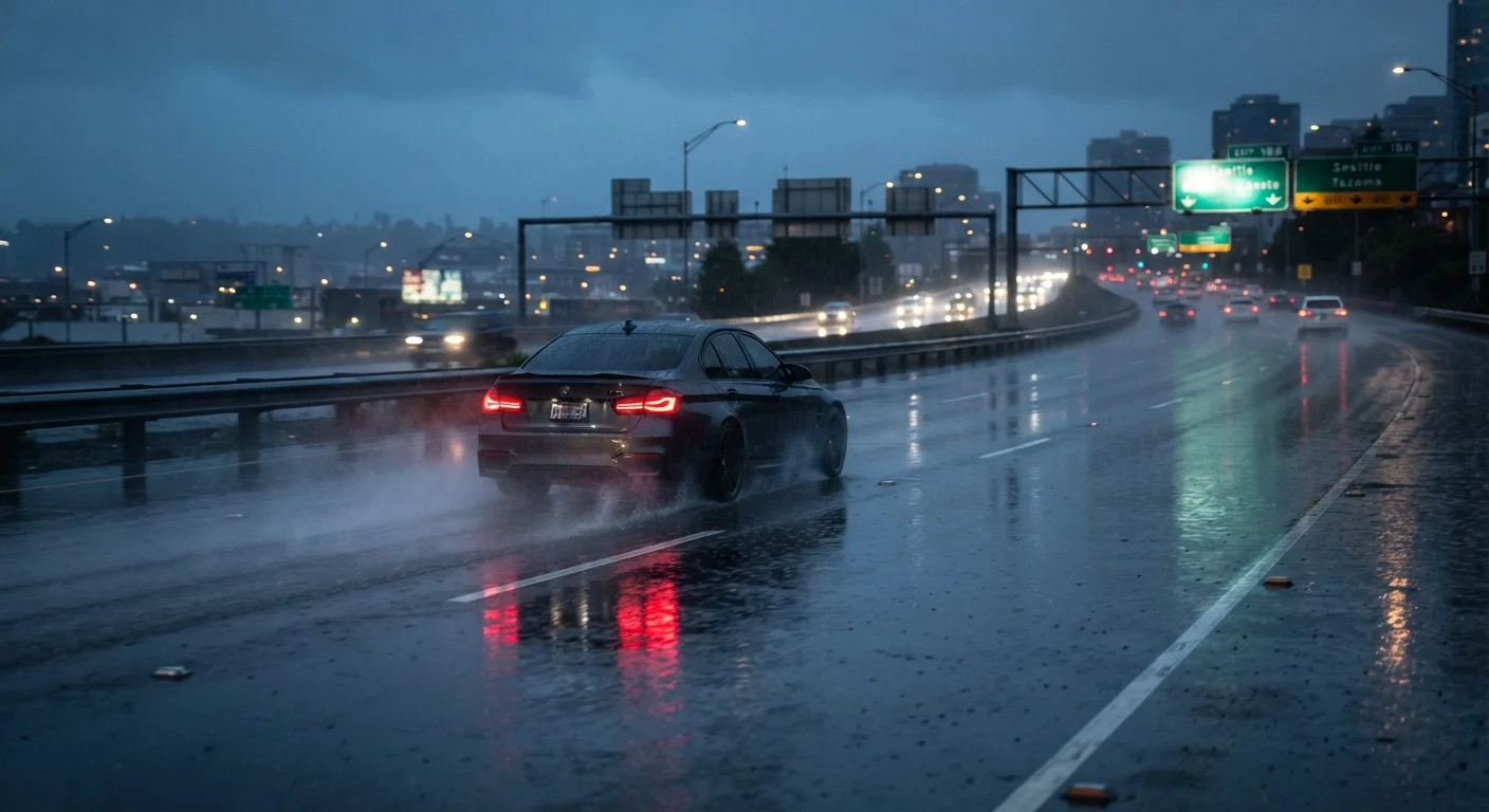 Wet Roads, Hydroplaning, and How Speed Makes It Worse